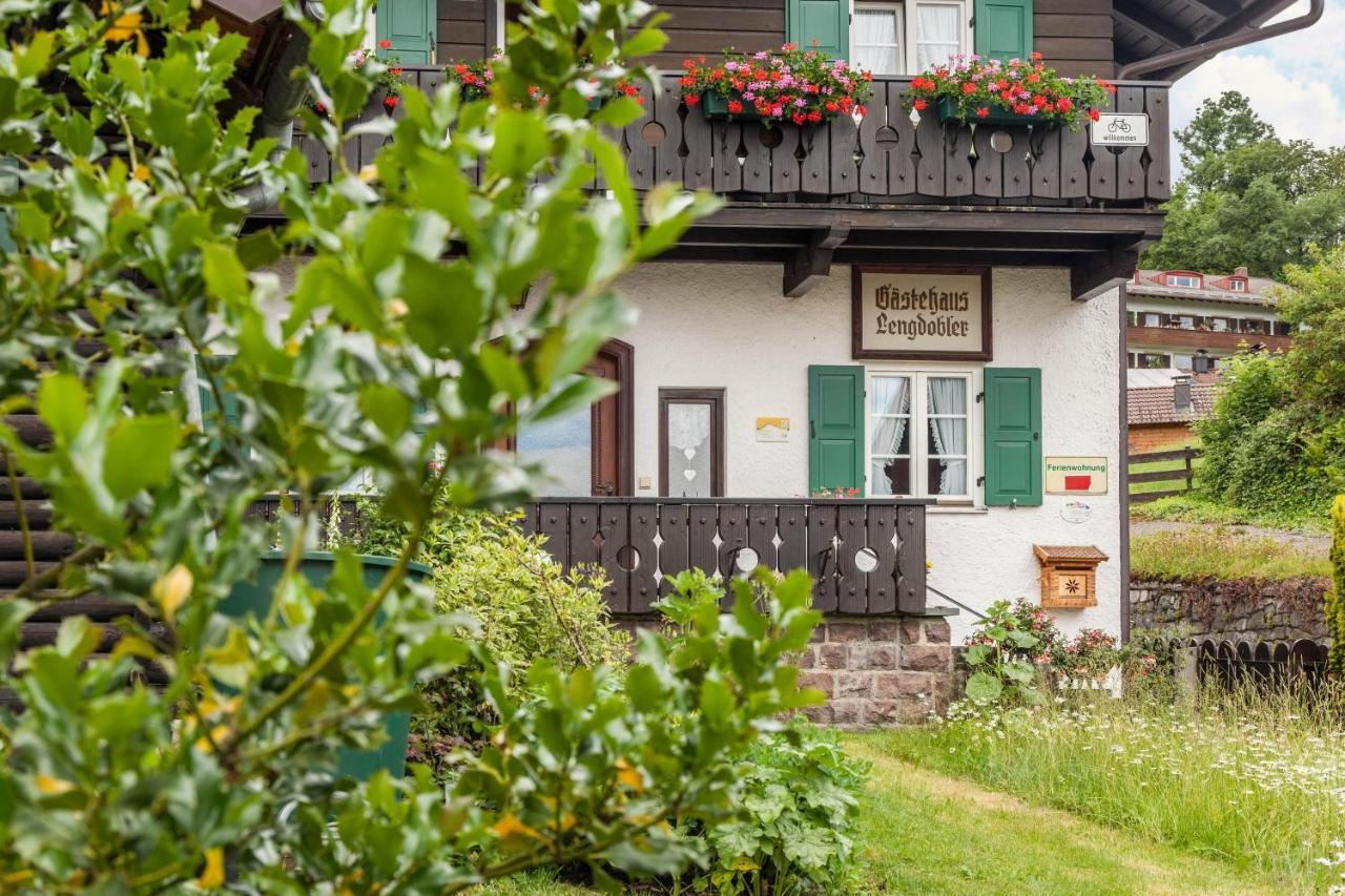 Ferienwohnung Lengdobler - Burgi Bad Kohlgrub Exteriör bild